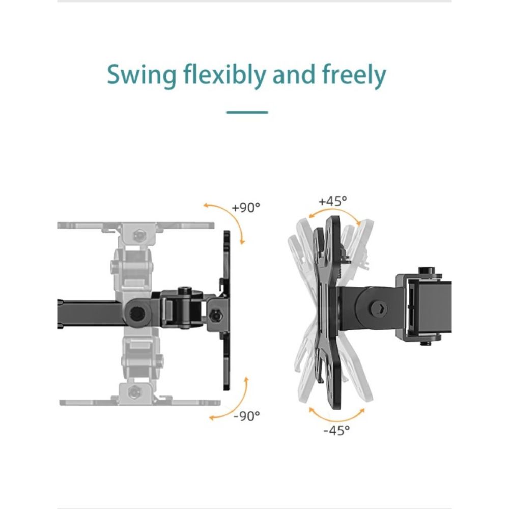 Kaloc DW240T Adjustable 4 Monitor Arm