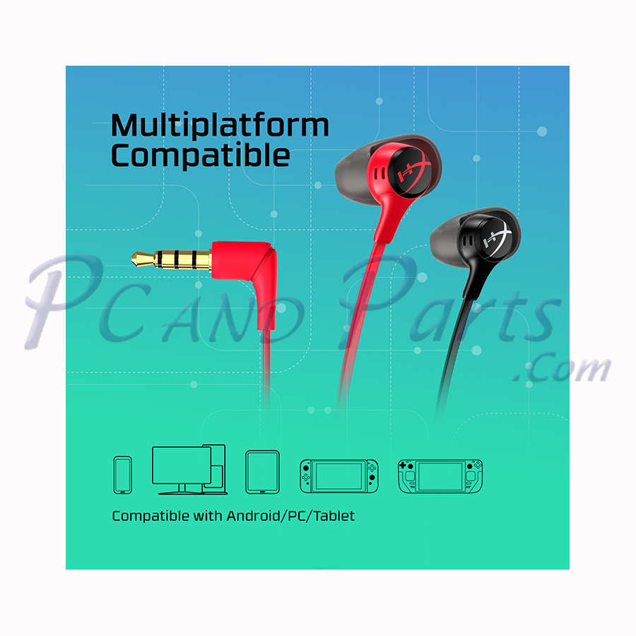 Kingston HyperX Cloud Earbuds II Gaming Earbuds with Mic