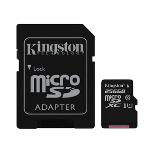 Kingston SDCS2/256GB 256GB Class10 Canvas Select MicroSD