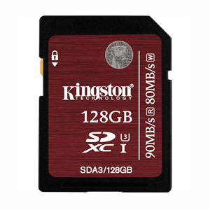 Kingston SDG3/128G 128GB SD Card