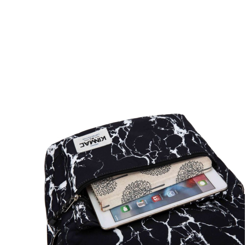 Kinmac Backpack KMB437 Black Marble