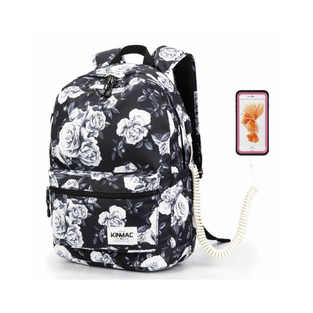 Kinmac Backpack KMB439 Gray Rose