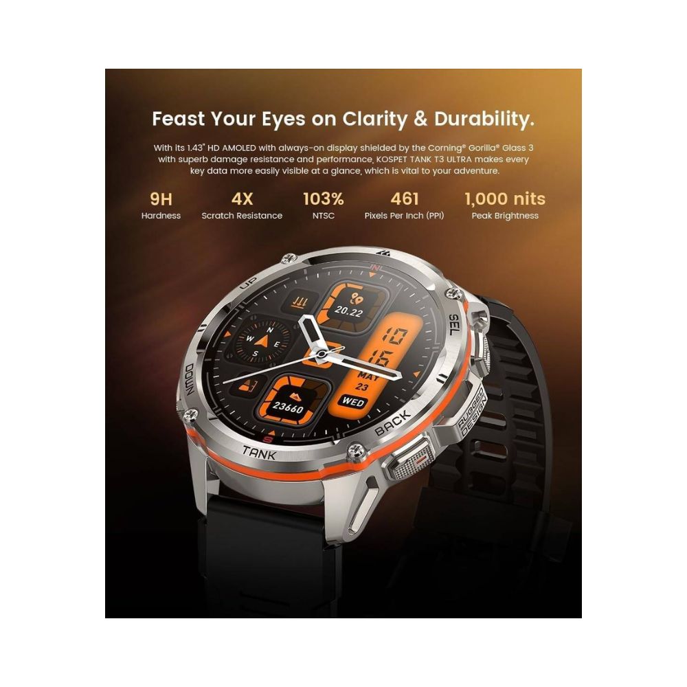 Kospet Tank T3 Ultra Smartwatch -Special Edition