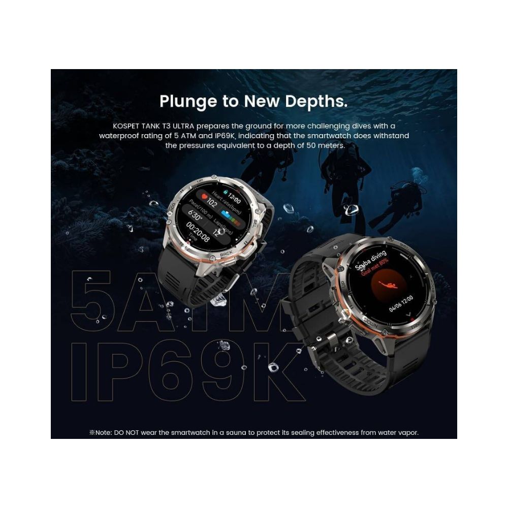 Kospet Tank T3 Ultra Smartwatch -Special Edition