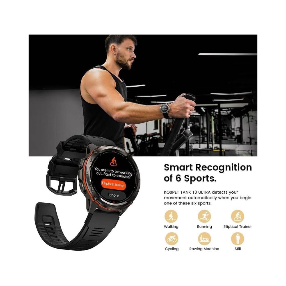 Kospet Tank T3 Ultra Smartwatch -Special Edition