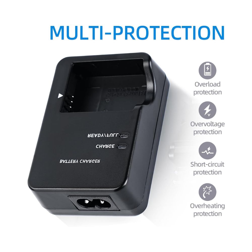 KWTOUL CB-2LH NB-13L Battery Charger Compatible with Canon PowerShot G7 X Mark II, G5 X, G7 X, G9 X, G9 X Mark II, SX620 HS,SX720 HS,SX730 HS