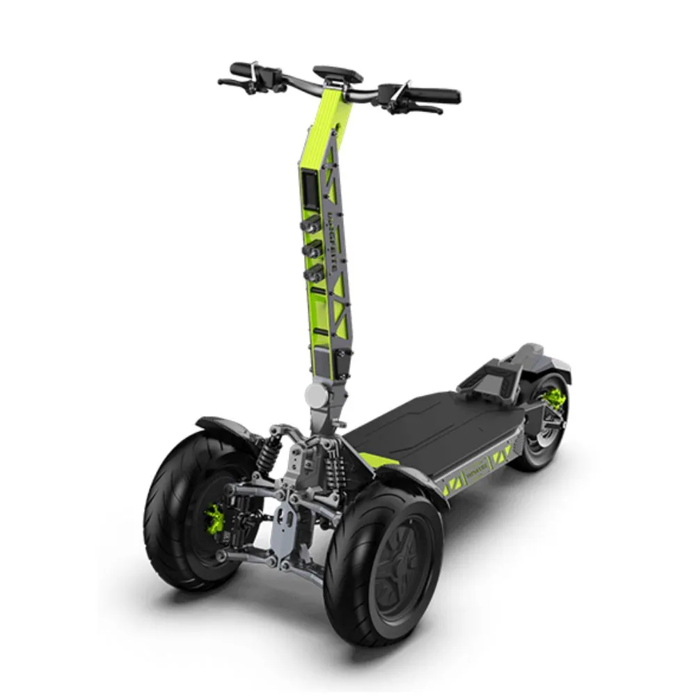 Langfeite GT3 3-Wheeler Heavy-Duty Electric Tricycle Scooter – Black