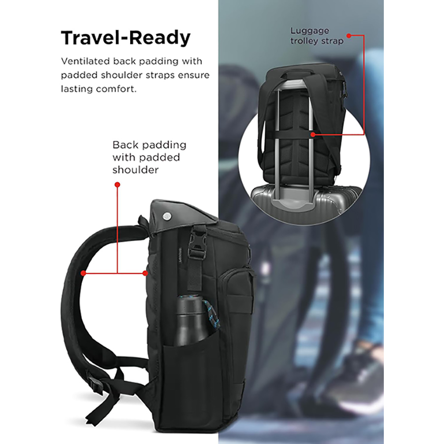 Lenovo Legion Active 17″ Gaming Backpack - Black (Tax Included )