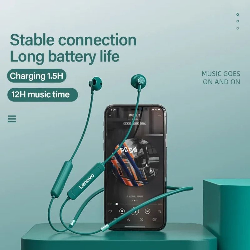 Lenovo Wireless Sports in-Ear Neckband Earphone
