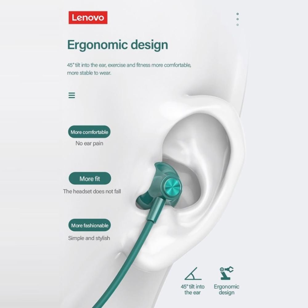 Lenovo Wireless Sports in-Ear Neckband Earphone
