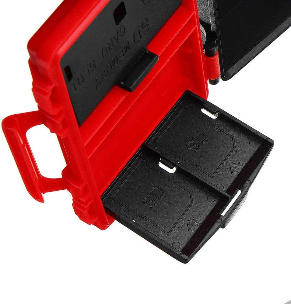 LENSGO Memory Card and Battery Case
