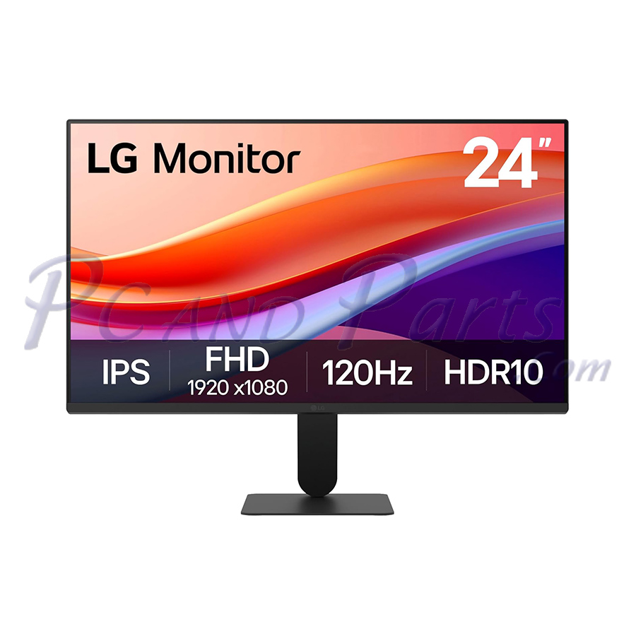 LG 24″ FHD IPS 120Hz HDR10 Monitor with Slim Stand