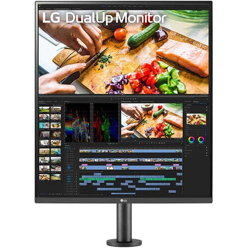 LG DualUp 28MQ780-B 27.6″ HDR Monitor with Ergo Stand