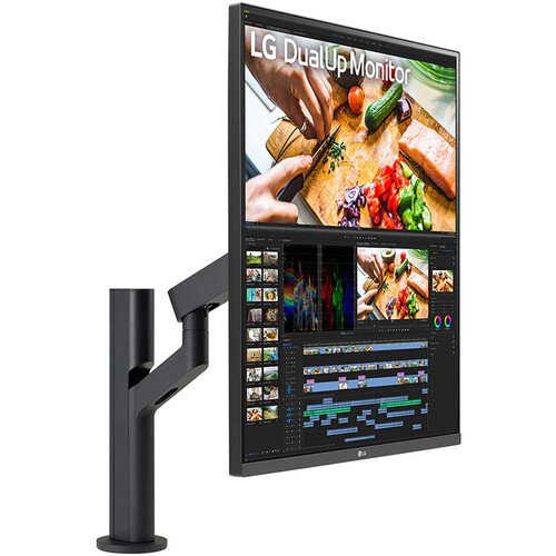 LG DualUp 28MQ780-B 27.6″ HDR Monitor with Ergo Stand