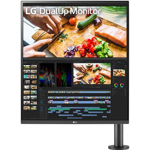 LG DualUp 28MQ780-B 27.6″ HDR Monitor with Ergo Stand