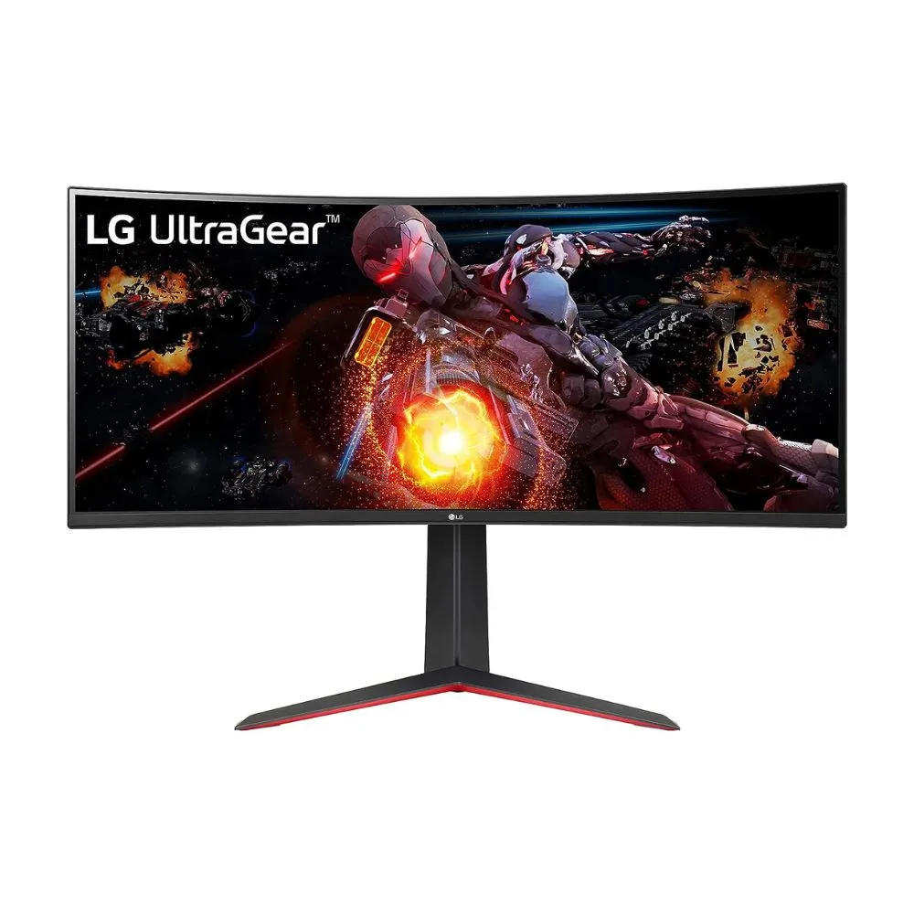 LG UltraGear QHD 34-Inch Curved Gaming Monitor 34GP63A-B..