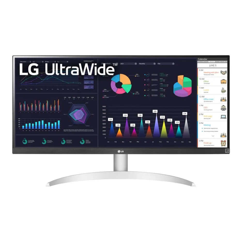 LG UltraWide 29″ 1080p HDR Monitor - 29WQ600-W.