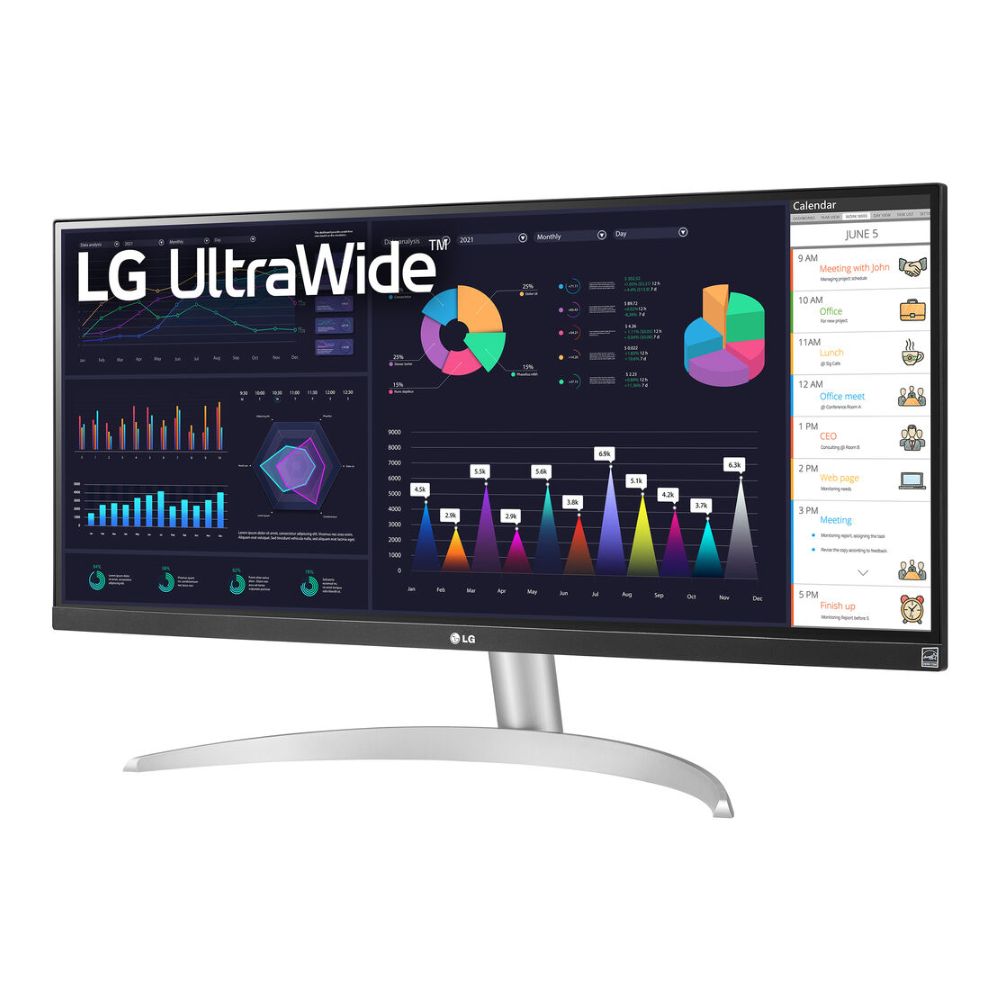 LG UltraWide 29″ 1080p HDR Monitor – 29WQ600-W.