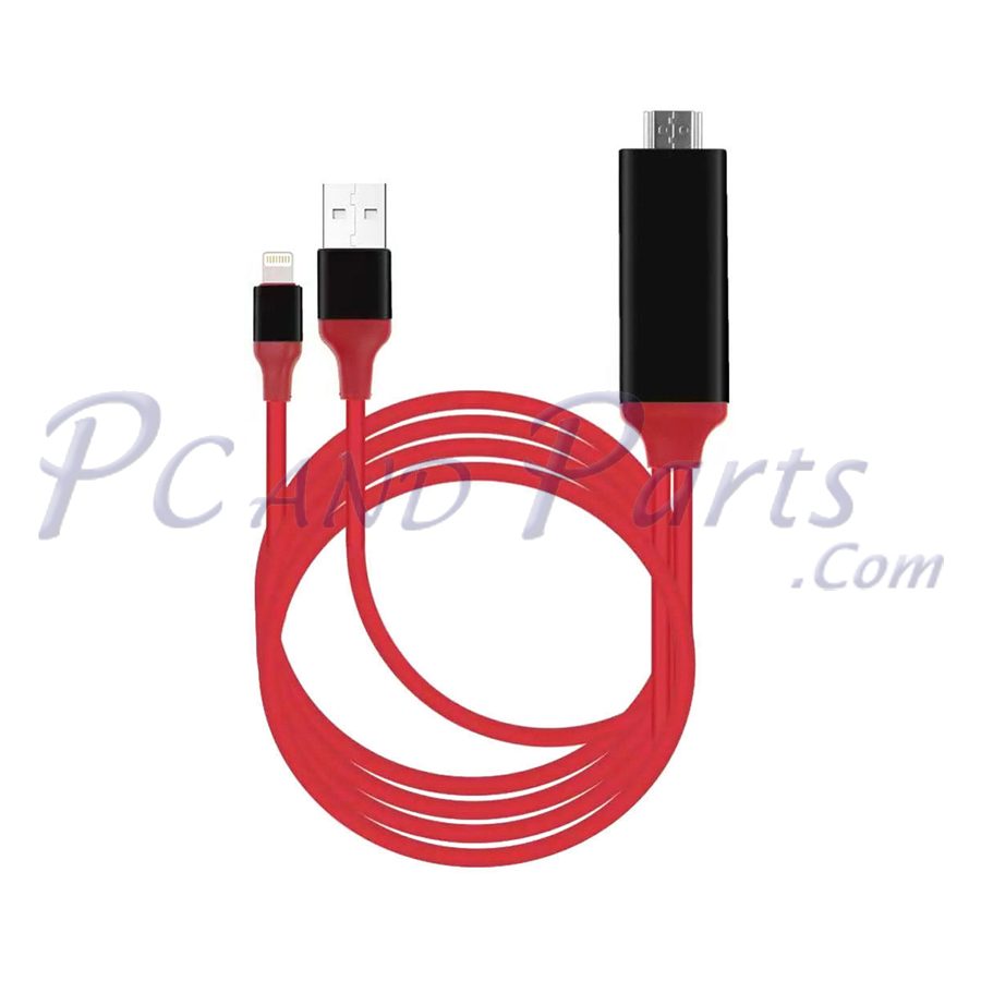Lightning to HDMI/HDTV AV TV Cable