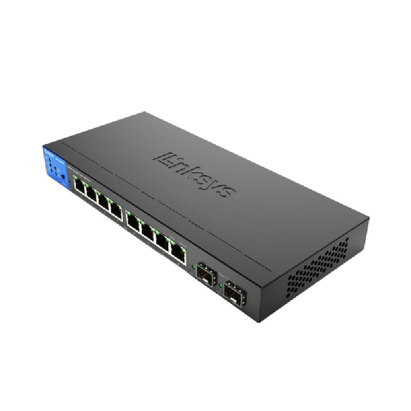 Linksys 8-Port Managed Gigabit PoE+ Switch | LGS310MPC