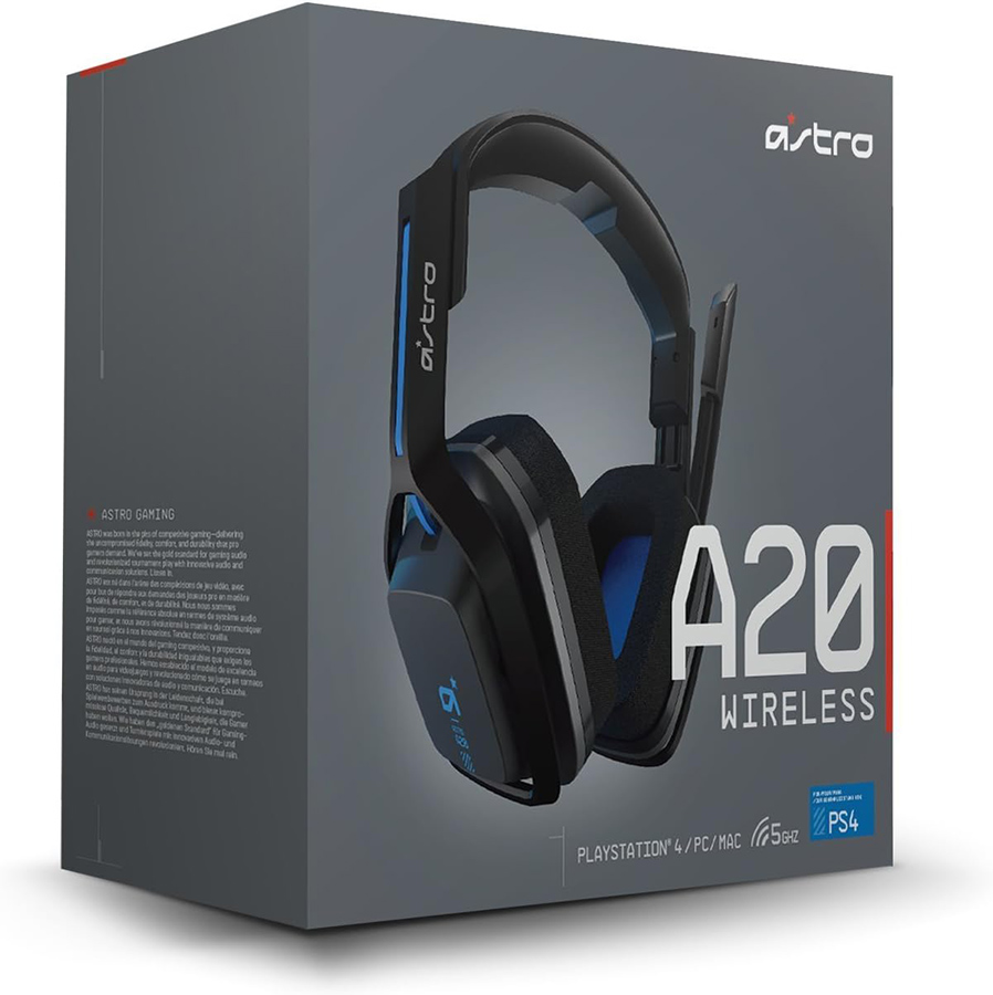Logitech Astro A20 Wireless Gaming Black Headset