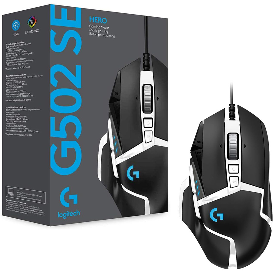 Logitech G502 SE Hero High Performance Gaming Mouse