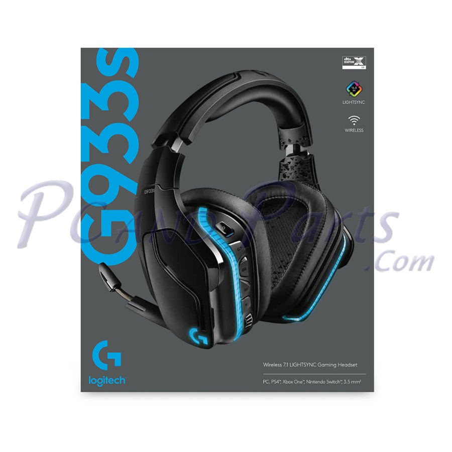 Logitech G933s Wireless 7.1 Lightsync Gaming Headset