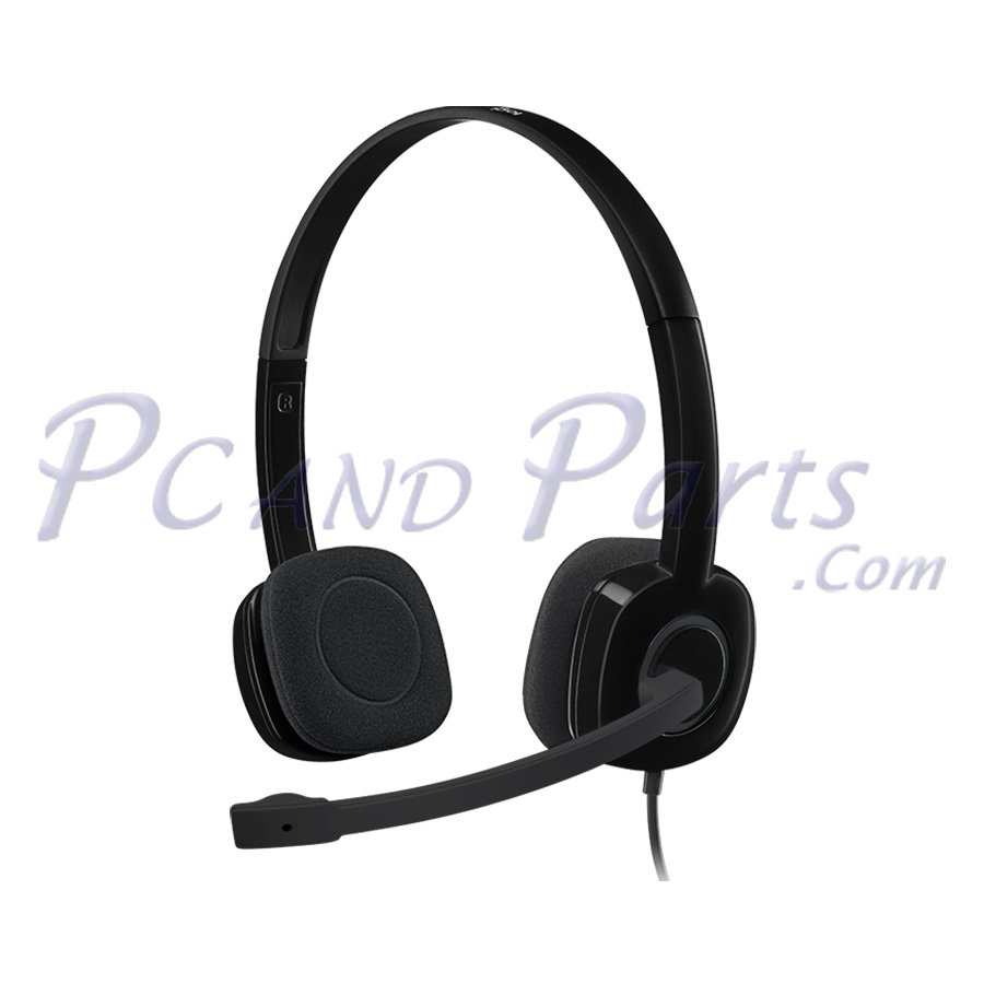 Logitech H151 Stereo Headset Black