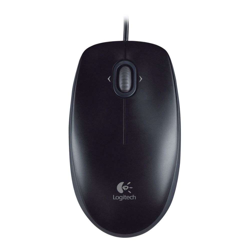 Logitech M110 Optical Mouse – Black