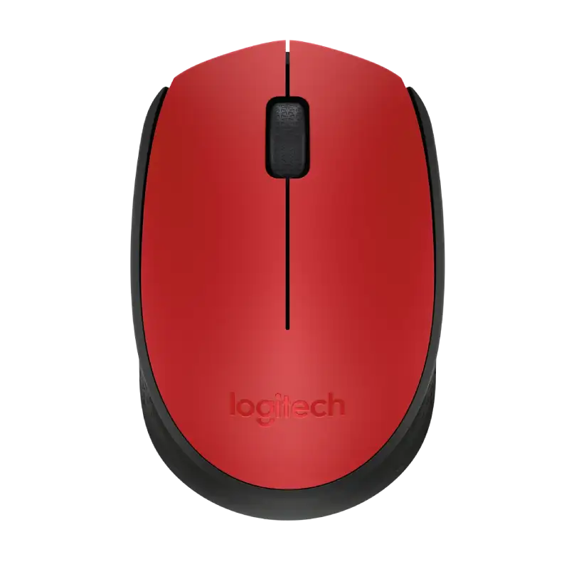 Logitech M171 Wireless Mouse - Red | 910-004641