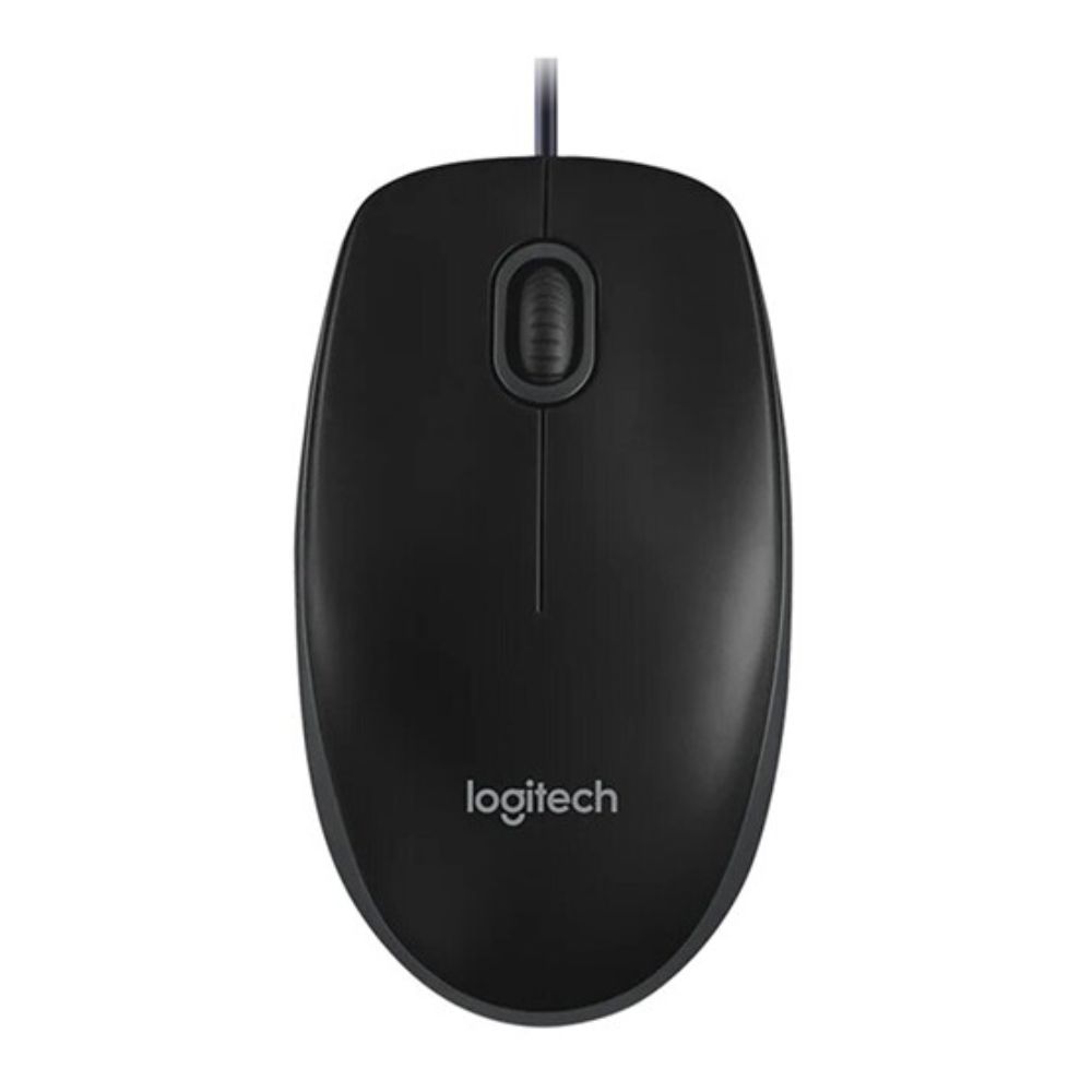 Logitech MK120 Corded Keyboard and Mouse Combo – Durable and Spill-Resistant Design