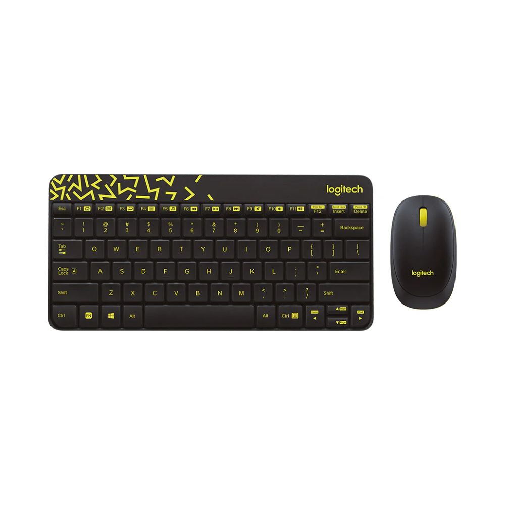 Logitech MK240 Nano Wireless Keyboard and Mouse Combo – Compact – Colorful – and Efficient