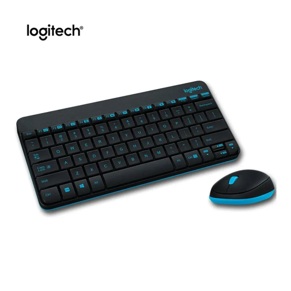 Logitech MK245 Nano Wireless Keyboard And Mouse 2.4GHz Nano USB Receiver– Black | 920-008200