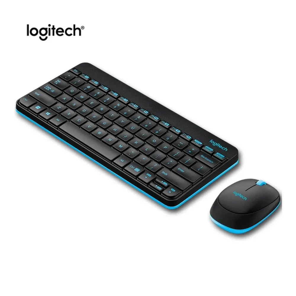 Logitech MK245 Nano Wireless Keyboard And Mouse 2.4GHz Nano USB Receiver– Black | 920-008200
