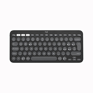 Logitech Pebble Keys 2 K380s Bluetooth Tonal Graphite