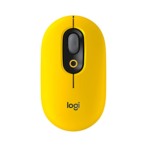 Logitech POP Mouse Yellow with Customizable Emoji