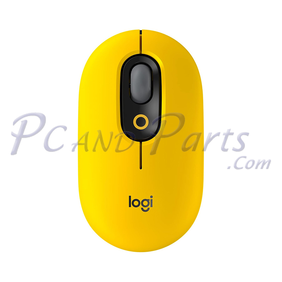 Logitech POP Mouse Yellow with Customizable Emoji