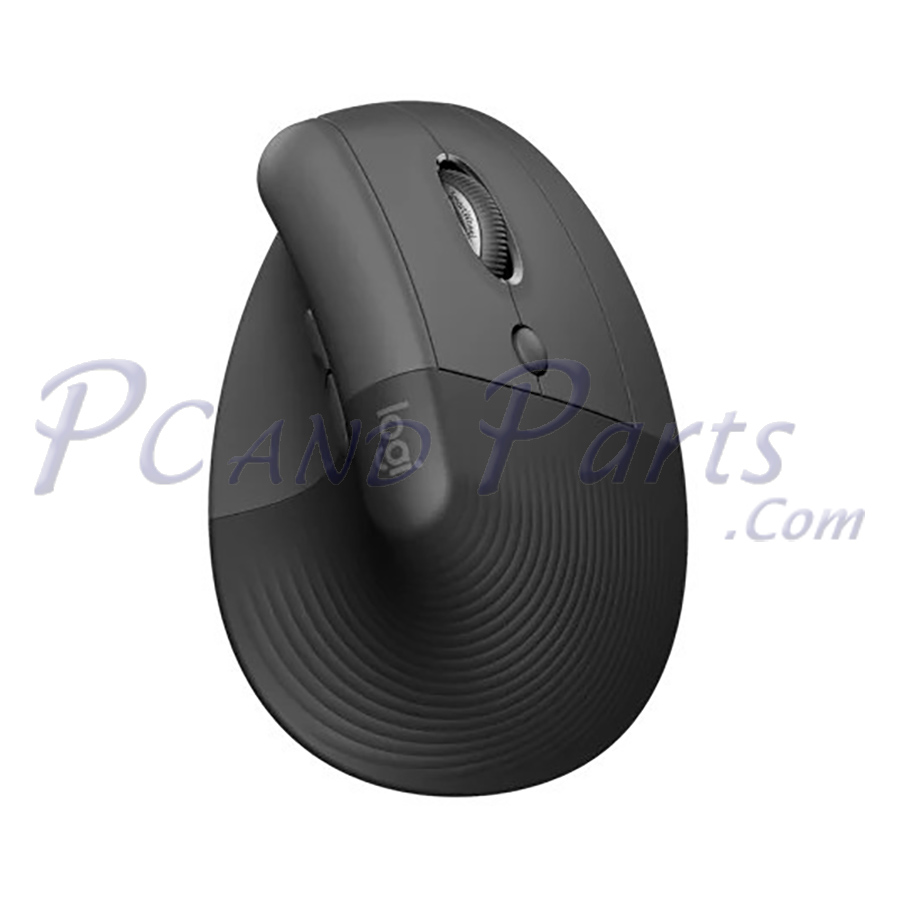 Logitech Wireless Mouse Lift Vertical Ergonomic Graphite