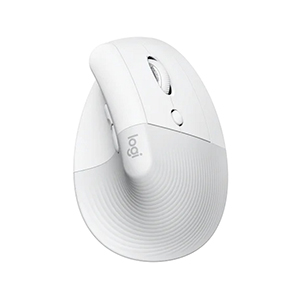 Logitech Wireless Mouse Lift Vertical Ergonomic Off-White 910-006475