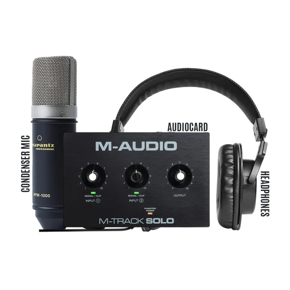 M-Audio Studio Essential Recording Package