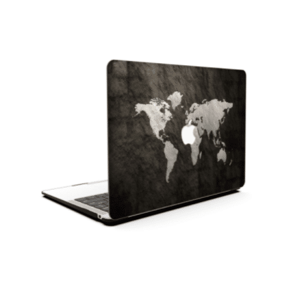MacBook Pro 13 Inch / 16 Inch Plastic Hard Shell Protective- World Map