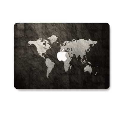 MacBook Pro 13 Inch / 16 Inch Plastic Hard Shell Protective- World Map