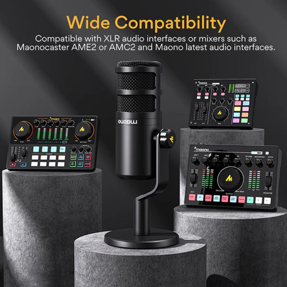 MAONO PD100 Podcast XLR Microphone
