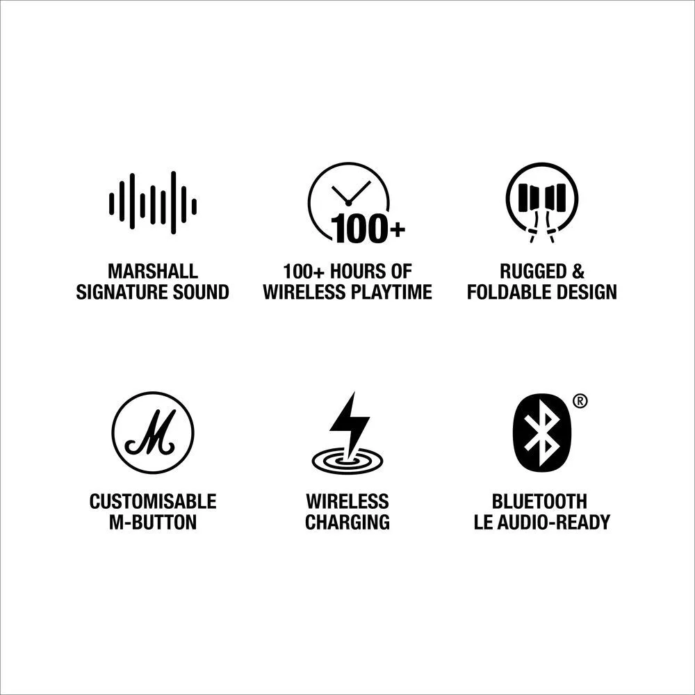 Marshall Major V On-Ear Wireless Headphones