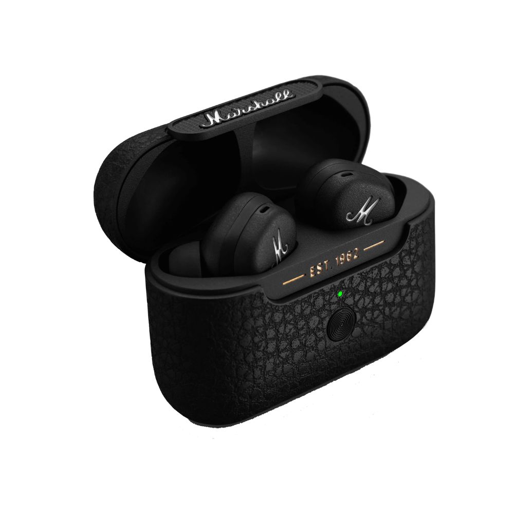 Marshall Motif True Wireless Noise Canceling Headphones, Black