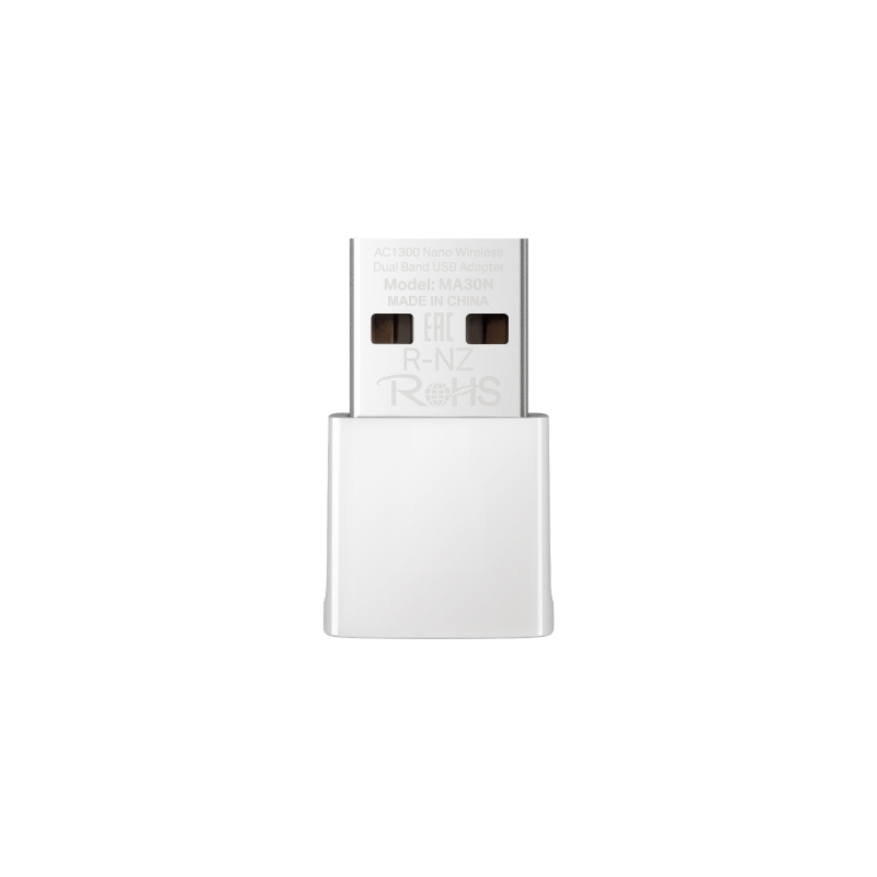 Mercusys AC1300 Nano Wireless Dual Band USB Adapter | MA30N