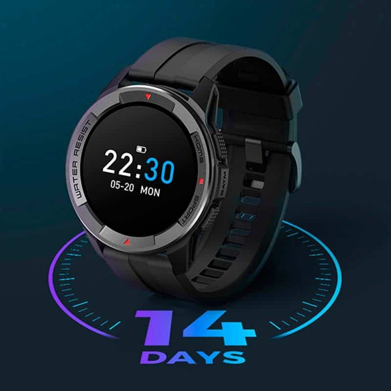 Mibro Watch X1 Black with Black Sport Strap- Smartwatch