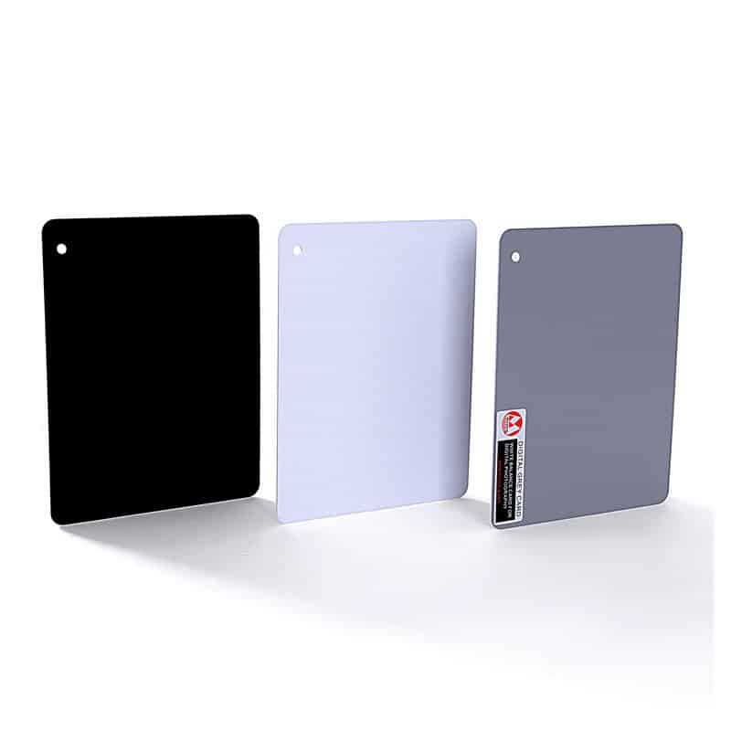 Micnova White Balance Card Set for Digital Photography (Medium)