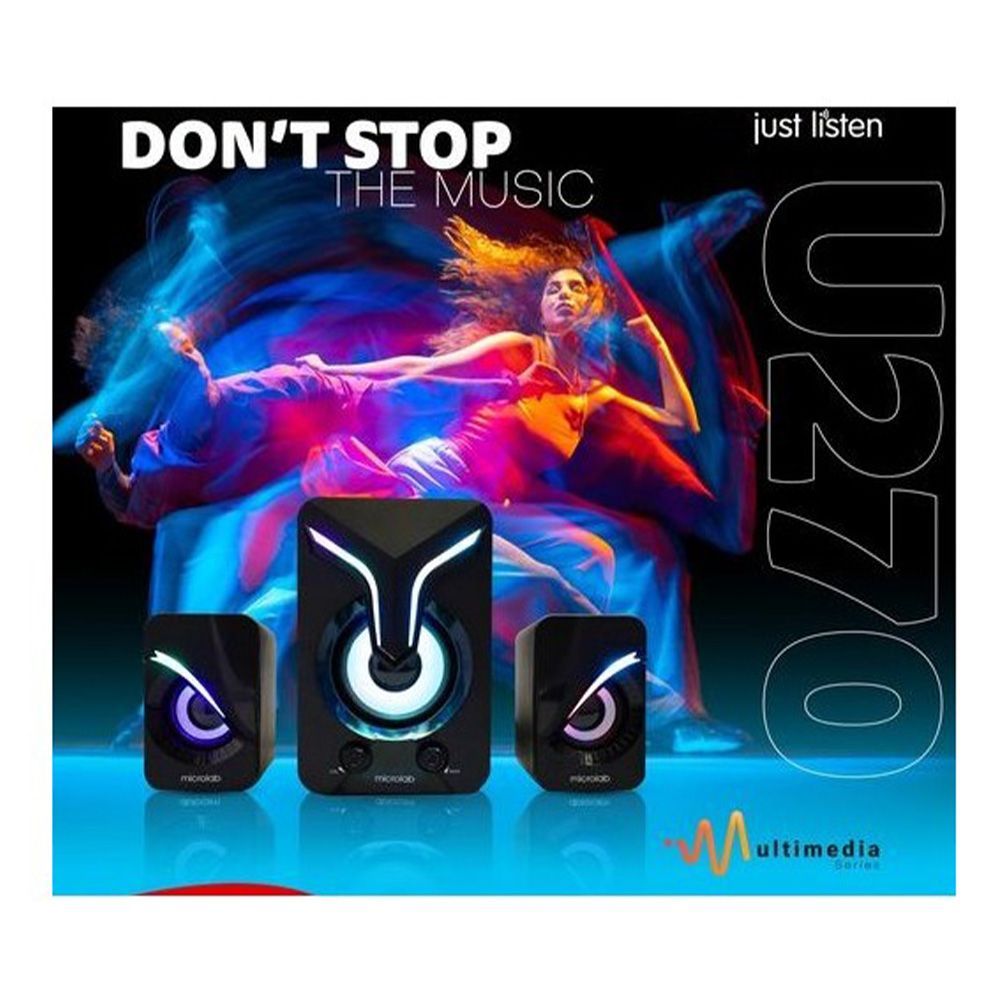 Microlab U270 2.1 Channel RGB Speaker