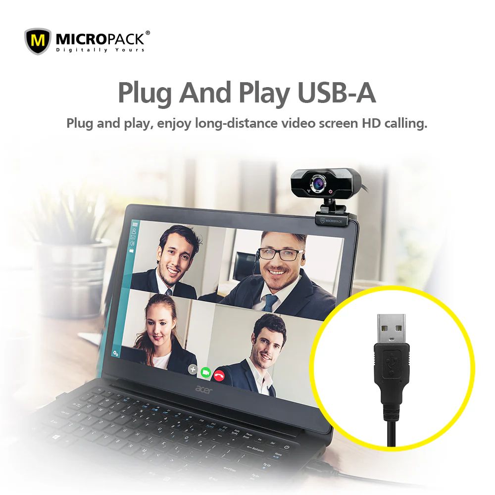 Micropack 720P HD MWB-16 Live Stream Webcam